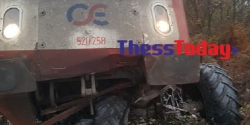 Σύγκρουση τρένου με τρακτέρ στις Σέρρες – Νεκρός ένας 84χρονος