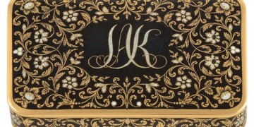 Στο σφυρί η χρυσή ταμπακιέρα του Καποδίστρια με τον Φοίνικα (φωτο)