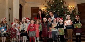 Πρωτοχρονιάτικα κάλαντα σήμερα στο Μέγαρο Μαξίμου