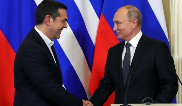 Πούτιν σε Τσίπρα: Μας ενώνουν πολλές προοπτικές