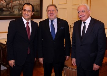 Κοινό ανακοινωθέν τριμερούς υπουργικής συνάντησης Ελλάδας-Κύπρου-Παλαιστίνης