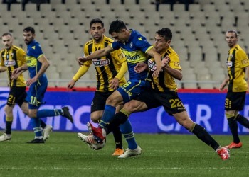 Super League: ΑΕΚ-Αστέρας Τρίπολης 3-0