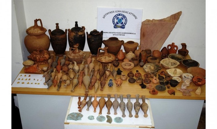 Σπάνιο θησαυρό από τη Λακωνία πουλούσε αρχαιοκάπηλος!