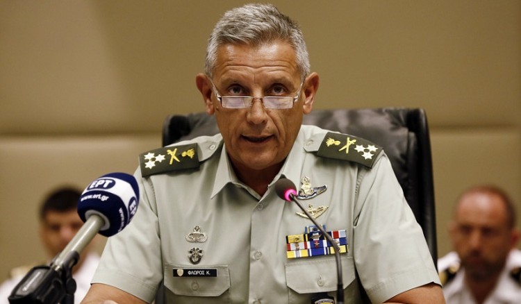 Προσωρινός αρχηγός ΓΕΕΘΑ ο αντιστράτηγος Κωνσταντίνος Φλώρος