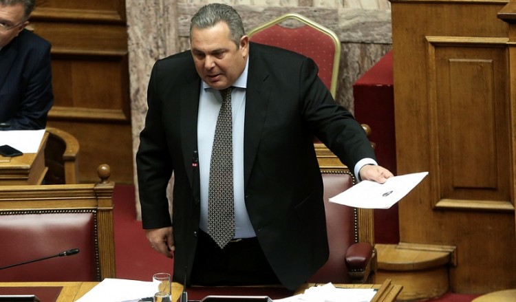Αντιπαράθεση στη Βουλή για την τροπολογία Καμμένου για τα F-16