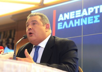 Καμμένος: Δεν θα δώσουμε ψήφο εμπιστοσύνης στην κυβέρνηση