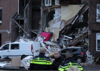 Χάγη: Κατάρρευση κτηρίου από ισχυρή έκρηξη