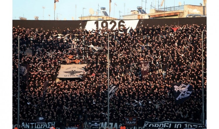 Ανατριχίλα στην Τούμπα με το «Μακεδονία ξακουστή» από τους φιλάθλους του ΠΑΟΚ (βίντεο)