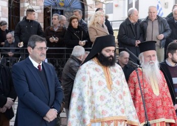 Πάτρα: Τίμησαν τη μνήμη των θυμάτων του ολοκαυτώματος των Σελλών