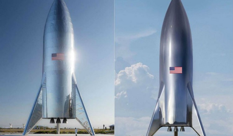 Space X: Οι πρώτες εικόνες του πυραύλου του Elon Musk για τη Σελήνη και τον Άρη