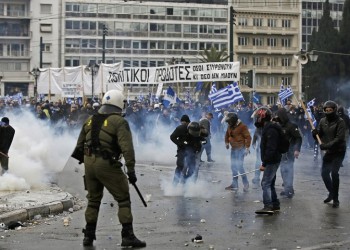 Δύο Τούρκοι και μία Γερμανίδα μεταξύ των προσαχθέντων για τα επεισόδια στο συλλαλητήριο για τη Μακεδονία