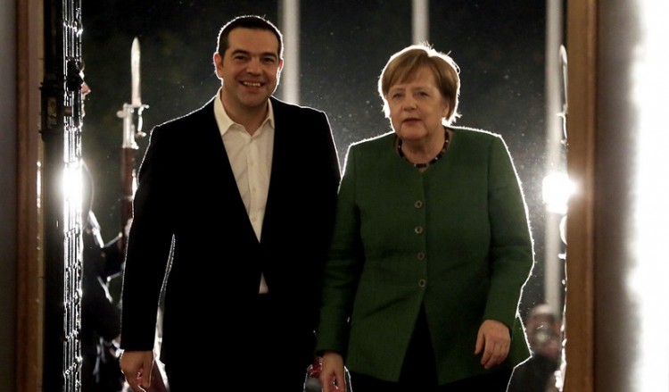 Τσίπρας σε Μέρκελ: Έρχεστε σε μια διαφορετική Ελλάδα, που ξεπέρασε την κρίση