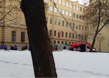 Κατάρρευση τμήματος πανεπιστημιακού κτηρίου στην Αγία Πετρούπολη
