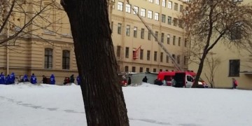 Κατάρρευση τμήματος πανεπιστημιακού κτηρίου στην Αγία Πετρούπολη