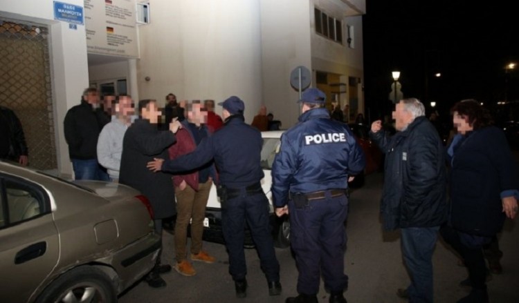 Διαμαρτυρία στο Ηράκλειο Κρήτης κατά της Συμφωνίας των Πρεσπών