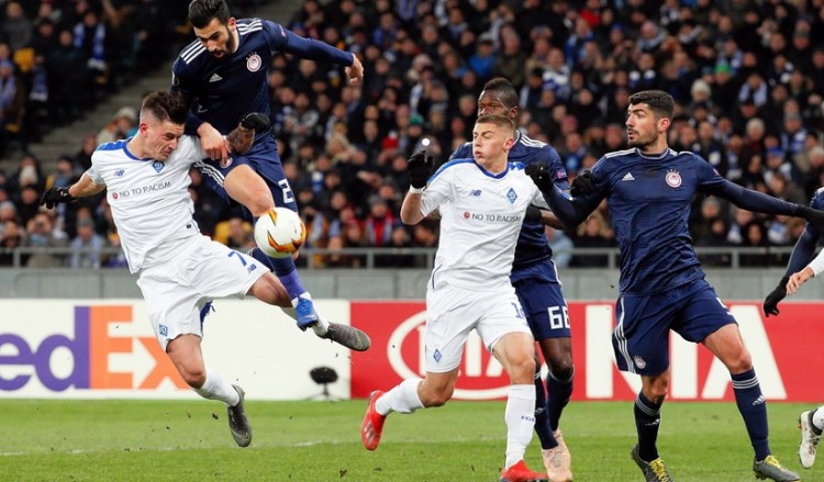 Europa League: Ντιναμό Κιέβου-Ολυμπιακός 1-0