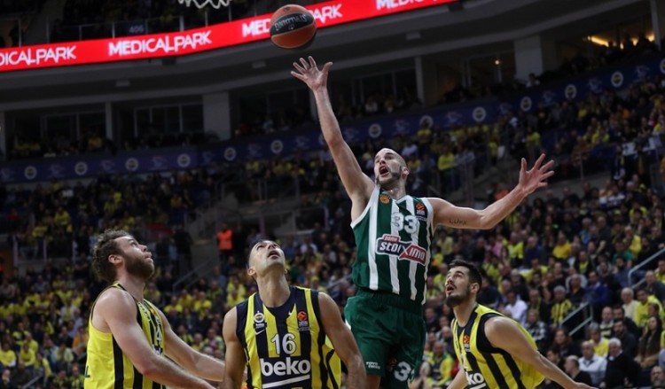 Euroleague: Φενέρμπαχτσε-Παναθηναϊκός 85-66