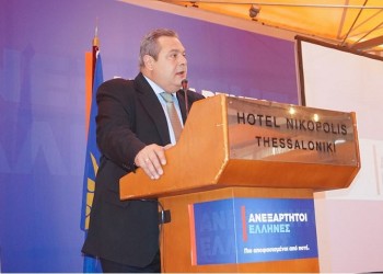 Καμμένος: Χαρίζω τον Κουίκ άμα θέλει ο κ. Τσίπρας αλλά η έδρα ανήκει στους ΑΝΕΛ (βίντεο)