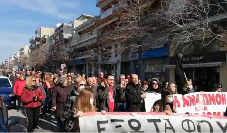 Συγκέντρωση διαμαρτυρίας από κατοίκους του Κορδελιού-Ευόσμου για το πρόβλημα της δυσοσμίας