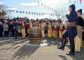 Ο Σύλλογος Ποντίων Δάφνης «Παναγία η Κίρεζλι» στο 40ό «Κουρμπάνι» Γουμένισσας