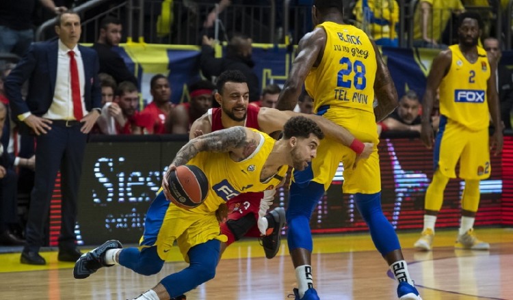 Euroleague: Μακάμπι Τελ Αβίβ-Ολυμπιακός 65-64