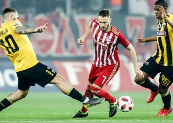 Super League: Ολυμπιακός-ΑΕΚ 4-1