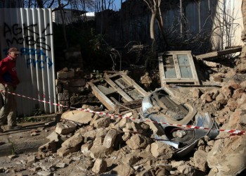 Κατέρρευσε εγκαταλελειμμένο σπίτι στο Γκάζι