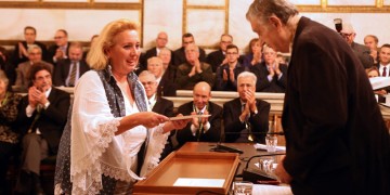 Ο μοναδικός μαθητής στους Αρκιούς παρέλασε για την επέτειο Ενσωμάτωσης της Δωδεκανήσου