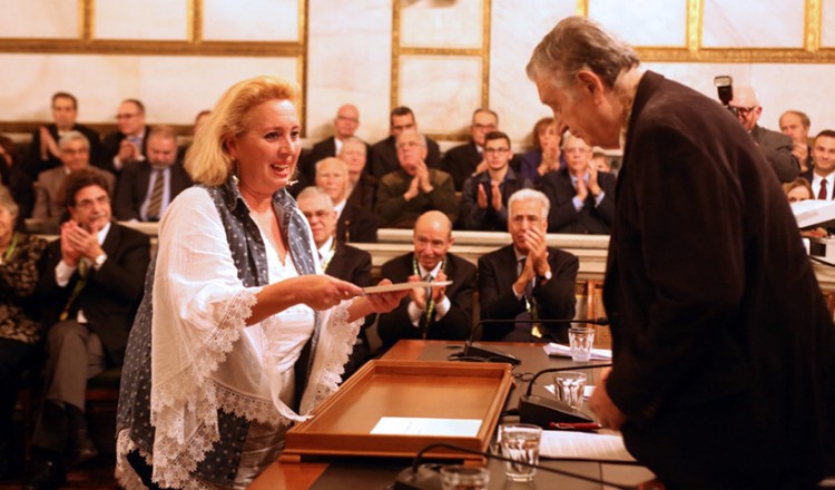Ο μοναδικός μαθητής στους Αρκιούς παρέλασε για την επέτειο Ενσωμάτωσης της Δωδεκανήσου