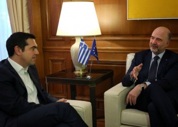 Συνάντηση Τσίπρα -Μοσκοβισί: Εξαιρετική πρόοδος της Ελλάδας στις μεταρρυθμίσεις
