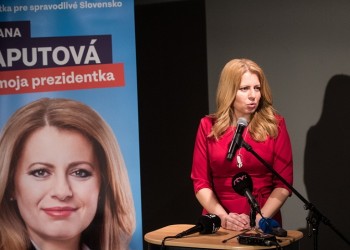 Σλοβακία-προεδρικές εκλογές: Νίκη της Τσαπούτοβα στον πρώτο γύρο