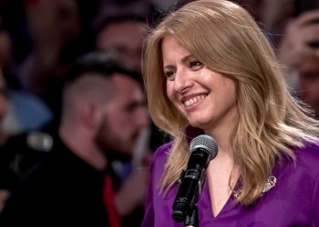 Ζουζάνα Τσαπούτοβα, η πρώτη γυναίκα στην προεδρία της Σλοβακίας