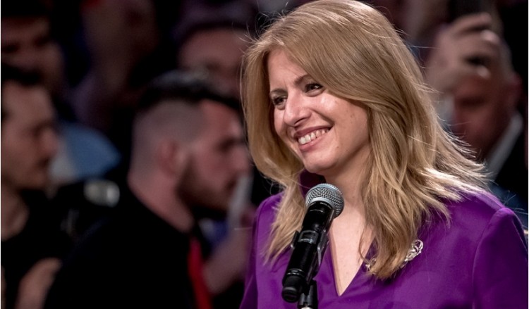 Ζουζάνα Τσαπούτοβα, η πρώτη γυναίκα στην προεδρία της Σλοβακίας