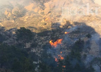 Φωτιά στο Άγιον Όρος: Συνεχίζεται η προσπάθεια για την κατάσβεση της φωτιάς 3