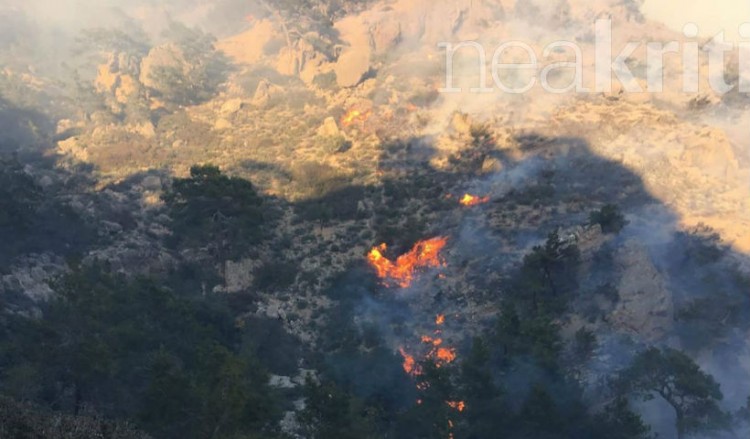 Φωτιά στο Άγιον Όρος: Συνεχίζεται η προσπάθεια για την κατάσβεση της φωτιάς 3