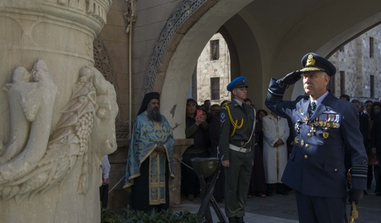 Ρόδος: Ο Αρχηγός ΓΕΕΘΑ στον εορτασμό της 71ης επετείου ενσωμάτωσης της Δωδεκανήσου