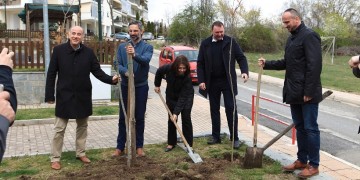 Συμβολική δεντροφύτευση στην Κοζάνη για ένα μέλλον χωρίς λιγνίτη-άνθρακα