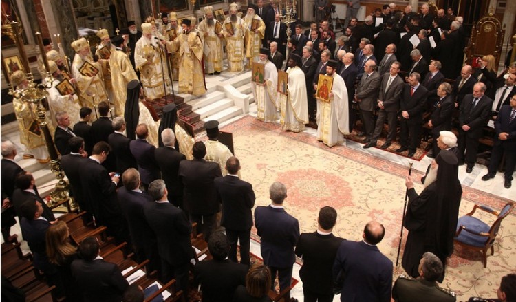 Παρουσία του Προέδρου της Δημοκρατίας ο εορτασμός της Κυριακής της Ορθοδοξίας στη Μητρόπολη Αθηνών