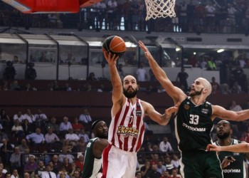Με Έλληνες διαιτητές το ντέρμπι Ολυμπιακός-Παναθηναϊκός στο μπάσκετ