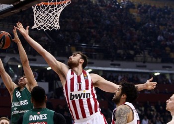 Euroleague: Ολυμπιακός-Ζαλγκίρις Κάουνας 68-72