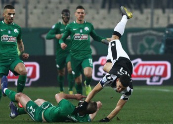Super League: Παναθηναϊκός-ΠΑΟΚ 0-2
