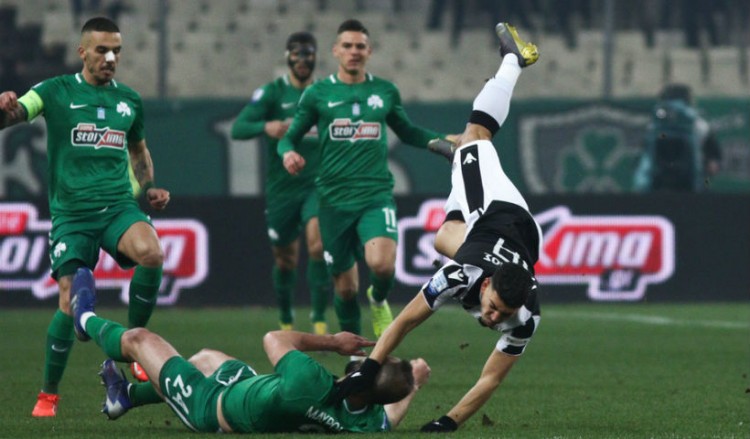 Super League: Παναθηναϊκός-ΠΑΟΚ 0-2