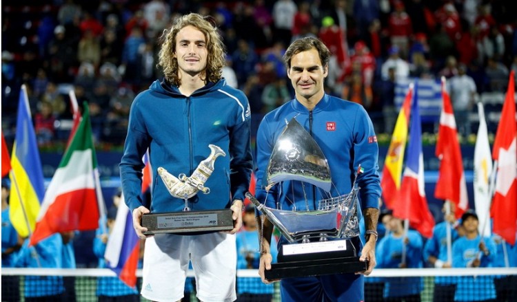 Dubai Tennis Championships: Ο Φέντερερ επιβλήθηκε του Τσιτσιπά στον τελικό