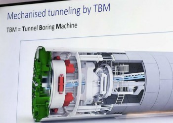 Κατασκευάζεται η μεγαλύτερη υποθαλάσσια σιδηροδρομική σήραγγα στον κόσμο