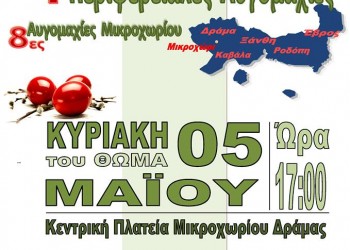 14ες Περιφερειακές Αυγομαχίες στην πλατεία Μικροχωρίου Δράμας - Cover Image