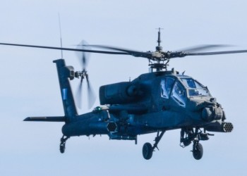 Αναγκαστική προσγείωση ελικοπτέρου AH-64A Απάτσι στα Φάρσαλα