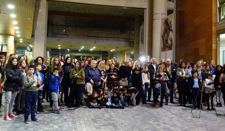 Τελετή βράβευσης των μαθητών που διακρίθηκαν στον διαγωνισμό ζωγραφικής για τα 100 χρόνια από τη Γενοκτονία των Ποντίων