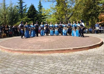 Η εικόνα του Αγίου Γεωργίου Περιστερεώτα στην Επισκοπή Νάουσας για τα 100 χρόνια από τη Γενοκτονία των Ποντίων (βίντεο)