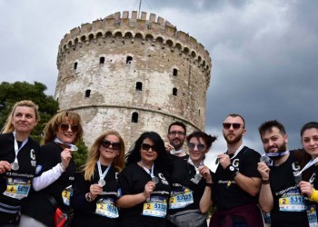 Ο «Φάρος» έτρεξε με πάθος στον 14ο Διεθνή Μαραθώνιο «Μέγας Αλέξανδρος» και για τα 100 χρόνια από τη Γενοκτονία των Ποντίων (βίντεο)