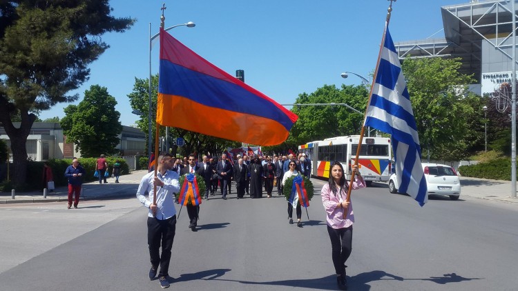 Η Θεσσαλονίκη τίμησε την 103η επέτειο της Γενοκτονίας των Αρμενίων  - Media Gallery